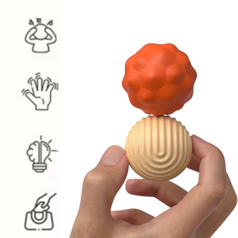 Kulki Magnetyczne Antystresowe ADHD Autyzm Sensoryczne Etui Terapia Ręki