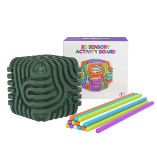 Kostka sensoryczna 3D terapeutyczna autyzm ADHD SI antystresowa duża