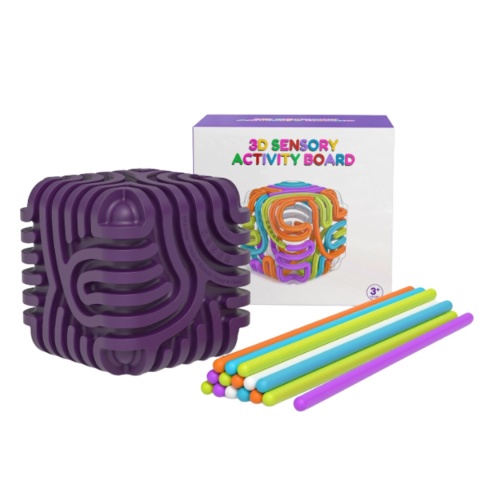 Kostka sensoryczna 3D antystresowa dla dzieci ze spektrum autyzmu ADHD