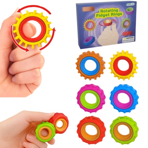 Sensoryczne kółka Fidget – spokojniejsze emocje, lepsze skupienie i zajęte rączki bez hałasu