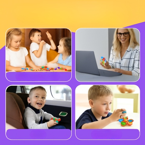 Sensoryczne kółka Fidget – spokojniejsze emocje, lepsze skupienie i zajęte rączki bez hałasu