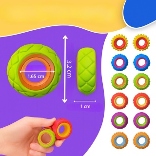 Sensoryczne kółka Fidget – spokojniejsze emocje, lepsze skupienie i zajęte rączki bez hałasu