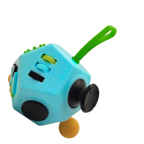 Fidget Kostka Antystresowa 12w1 ADHD AUTYZM Holy Crystal Sensoryczna