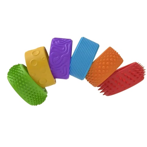 ZESTAW 6 BRANSOLETEK SENSORYCZNYCH SI – ANTYSTRESOWE USPOKOJENIE DLA DŁONI