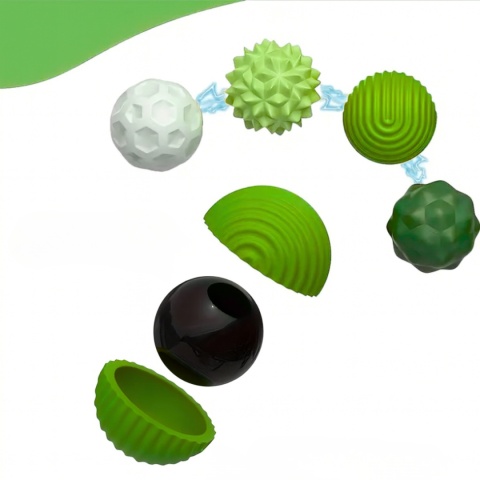 Antystresowe kulki magnetyczne sensoryczne relaks do pracy biura etui