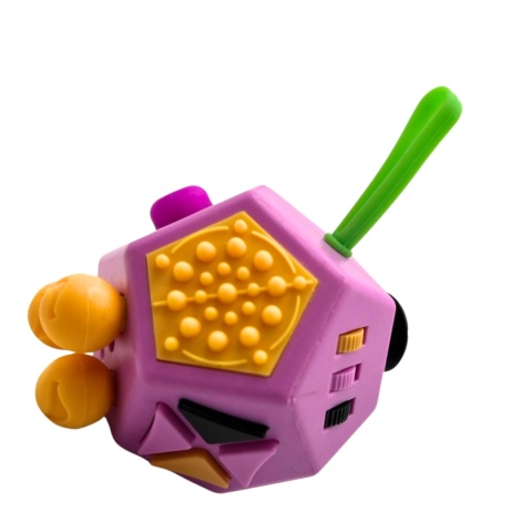 Kostka antystresowa FIDGET Holy Crystal 6 cm – ADHD AUTYZM sensoryczna