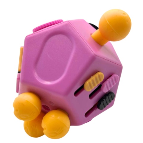 Kostka antystresowa FIDGET Holy Crystal 6 cm – ADHD AUTYZM sensoryczna