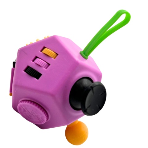 Kostka antystresowa FIDGET Holy Crystal 6 cm – ADHD AUTYZM sensoryczna