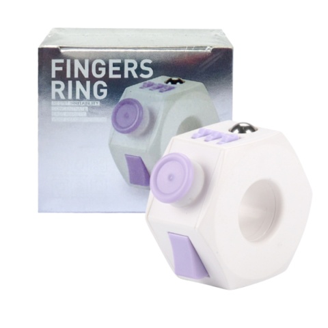 Pierścień antystresowy Fidget Ring gadżet zabawka sensoryczna ADHD autyzm