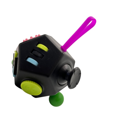 Kostka Antystresowa Fidget Cube 12w1 Holy Crystal ADHD Autyzm Sensoryczna