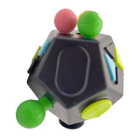Kostka Antystresowa Fidget Cube 12w1 Holy Crystal ADHD Autyzm Sensoryczna