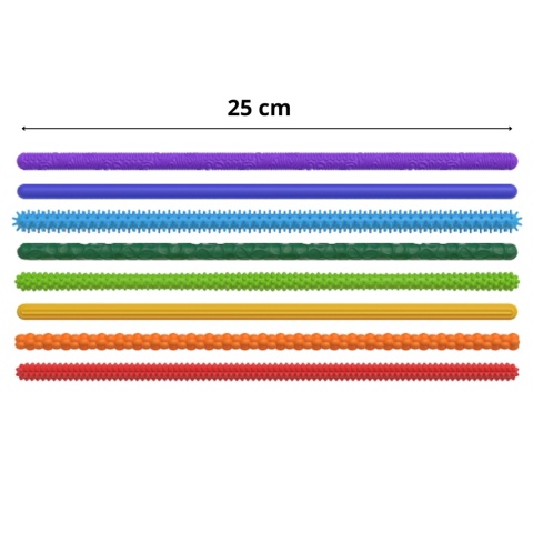 8x Patyczki Sensoryczne Fidgety Antystresowe – ADHD Autyzm Dzieci Dorośli