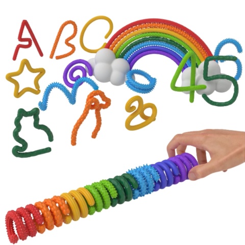 8x Patyczki Sensoryczne Fidgety Antystresowe – ADHD Autyzm Dzieci Dorośli