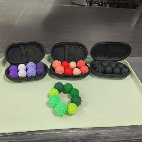 Kulki sensoryczne magnetyczne antystresowe terapia SI autyzm ADHD 8szt