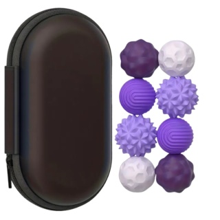 Kulki magnetyczne sensoryczne antystresowe 8szt z etui relaks SI ADHD