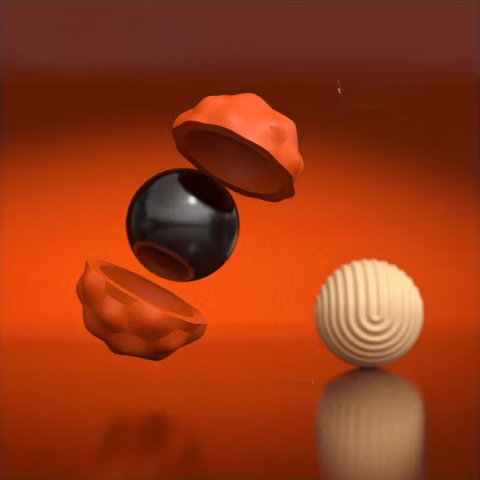 Kulki Magnetyczne Antystresowe ADHD Autyzm Sensoryczne Etui Terapia Ręki