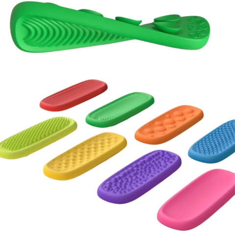 ZESTAW 8 SILIKONOWYCH FIDGETÓW SENSORYCZNYCH – TERAPIA SI | ADHD | AUTYZM | ANTYSTRESOWE